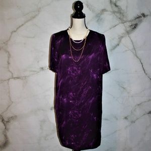 Michael Kors English Violet Shift dress
